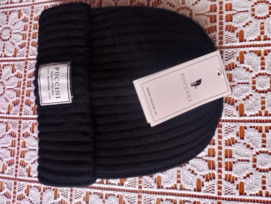 Ciepła czapka damska Puccini nowa