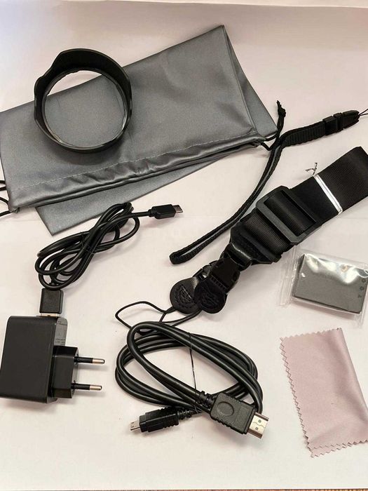Câmeras Digitais 8k Para Fotografia Câmera Profissional Wifi De 88 Mp Com Foco Automático E Lente Dupla 16x Ikikso (preta)