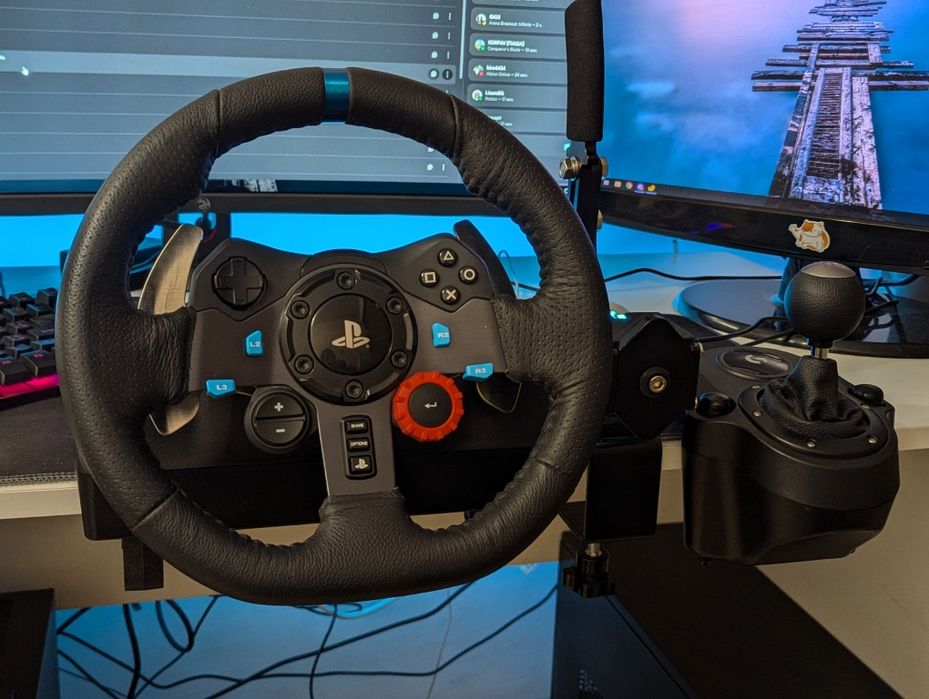 Logitech G29 руль + педалі + КПП + Ручник | PS4 PS5 PC