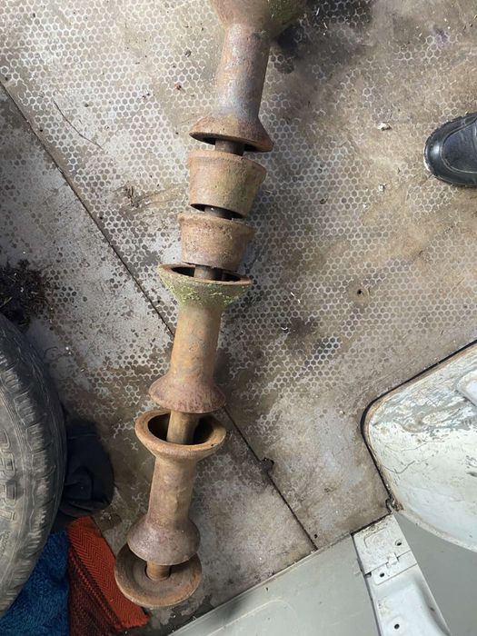 Секція бдт 7 вал шпулі втулки