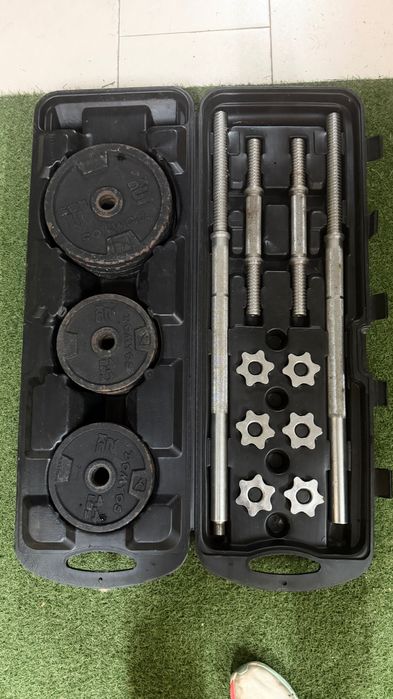 Kit Halteres e Barra Domyos