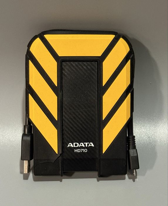 Dysk Zewnętrzny ADATA HD710 Pro 1TB HDD USB 3.0 Czarno Żółty Polecam