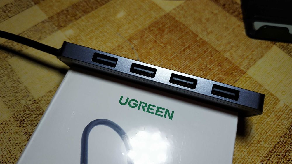 UGREEN USB3.0 Hub Активный • Оригинал (не копия)
