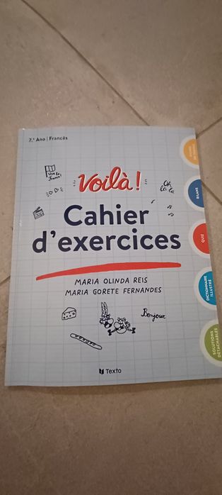 4 ivros de atividades do 7 ano .Novos