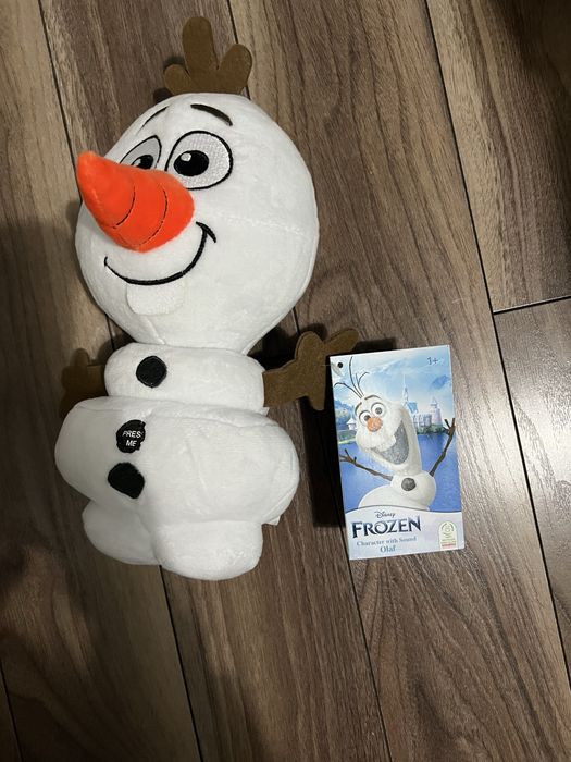 Kraina Lodu Maskotka OLAF z dźwiękiem 29cm