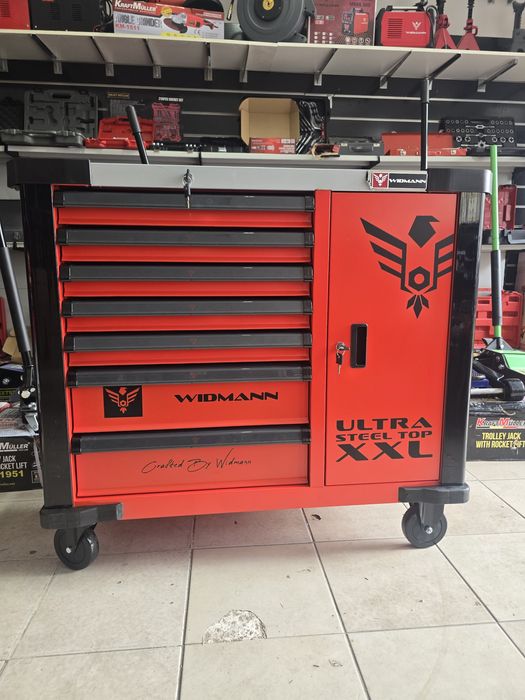 Carrinho de ferramentas de 7 gavetas  completas novo