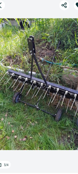 Wertykulator Grzebieniowy napowietrzanie trawnika do Traktorka kosiark