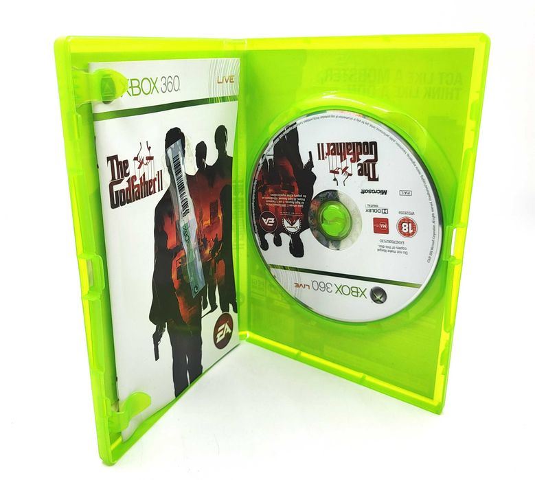 Gra Xbox 360 The Godfather II filmowa przygodowa akcja