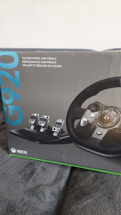 Kierownica Logitech G920. Swietny stan. Malo uzywana. Polecam!!!