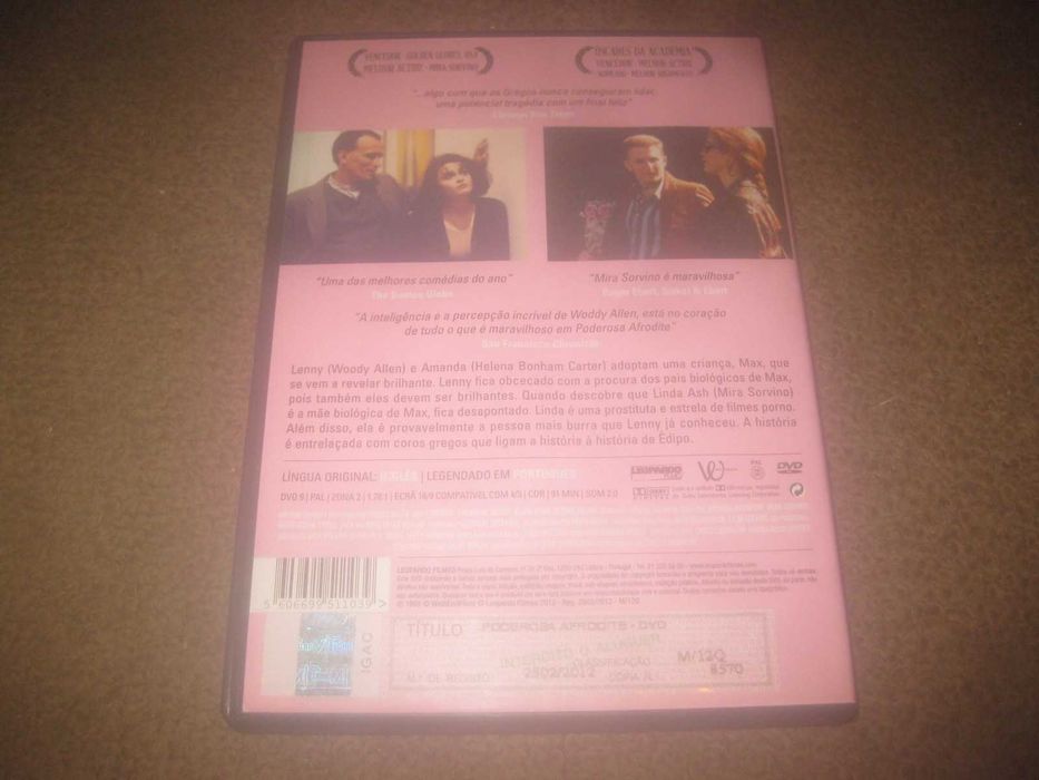 DVD "Poderosa Afrodite" de Woody Allen
