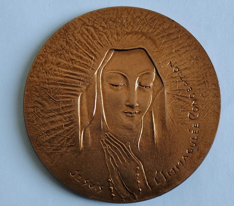Medalha cobre 60mm  aano 1958