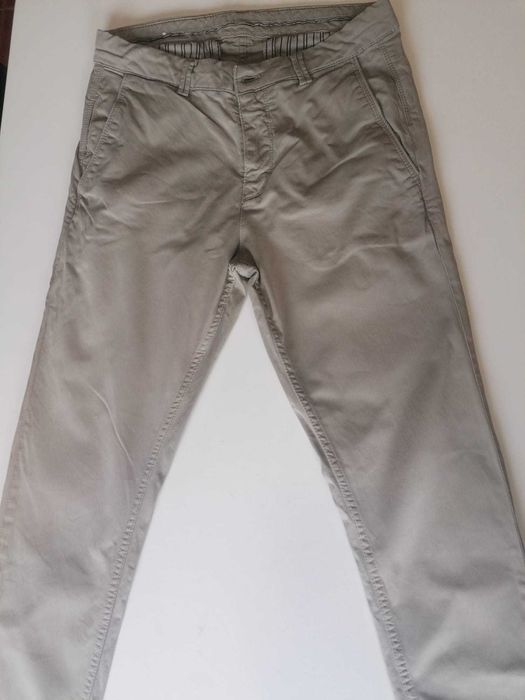 Calça Beje Chino da Zara