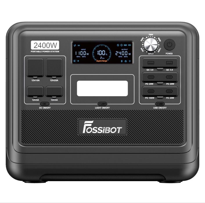 Зарядна станція Fossibot F2400 2400W 2048Wh LiFePO4 (ДБЖ / UPS) Нова