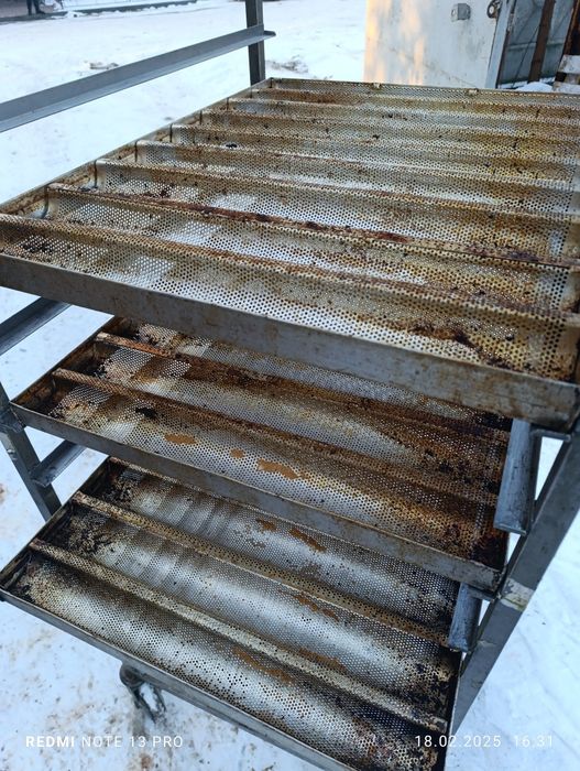 Протвінь пекарський для багетів