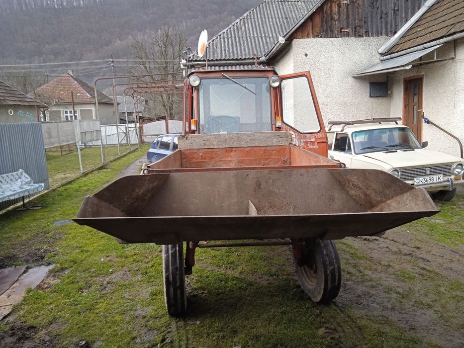 Трактор хтз т16 самопогрущик.