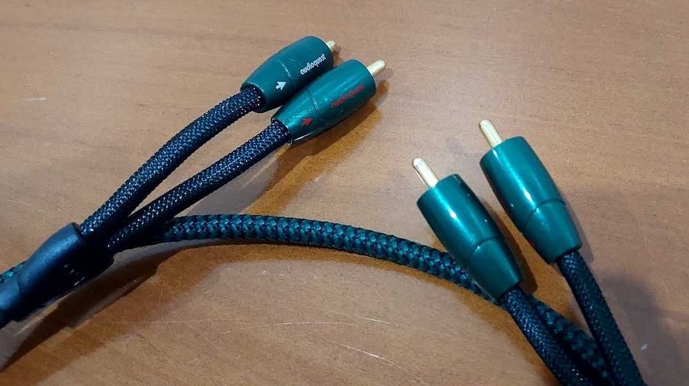 Cabo AudioQuest Evergreen RCA/RCA - 1 metro