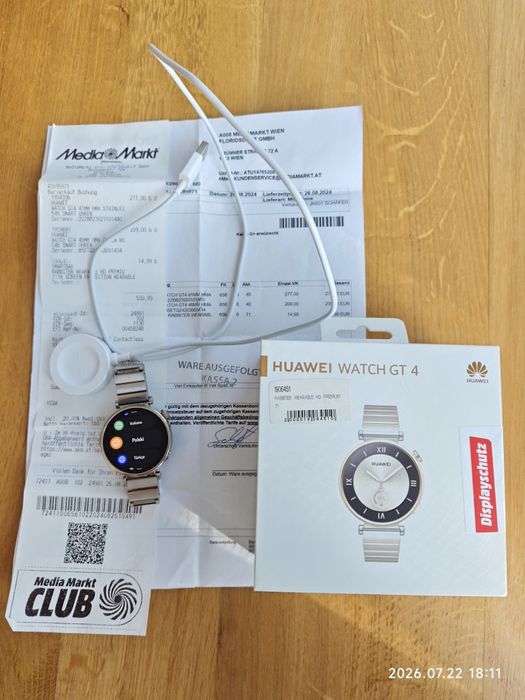 Huawei Watch GT4 Elite 41mm idealny