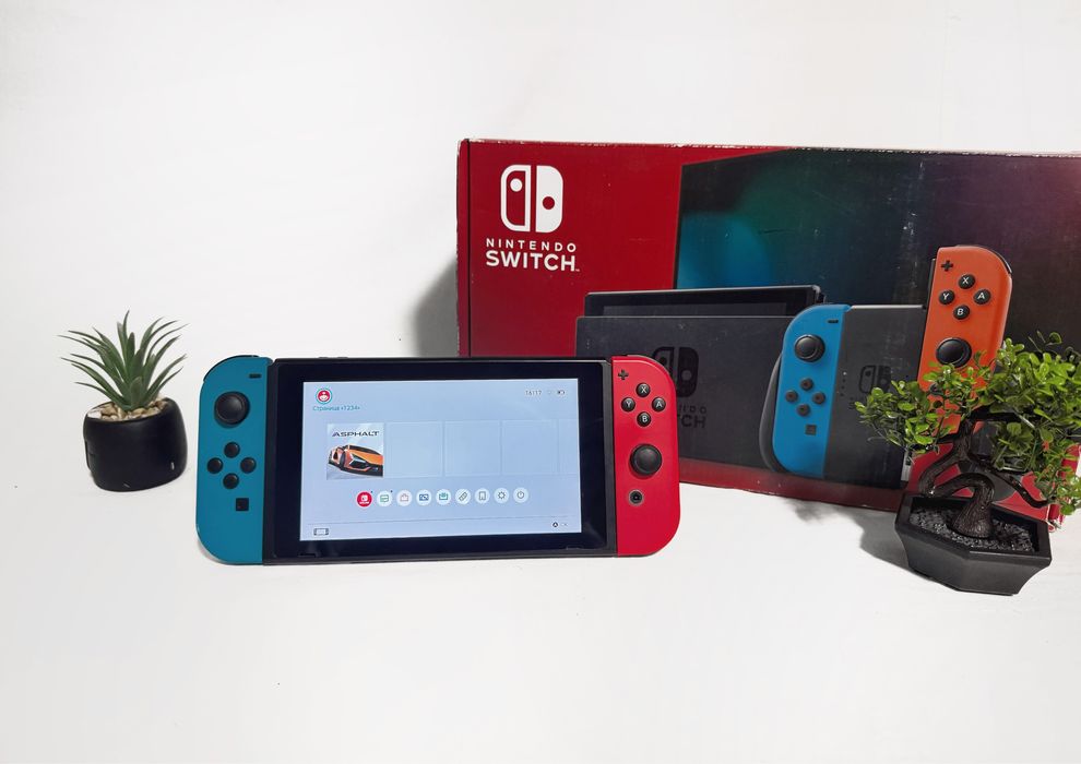 Nintendo switch v2 Ігрова консоль | 32GB+128GB SD / Гарантія