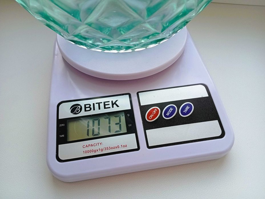 Комплект з двох скляних ваз