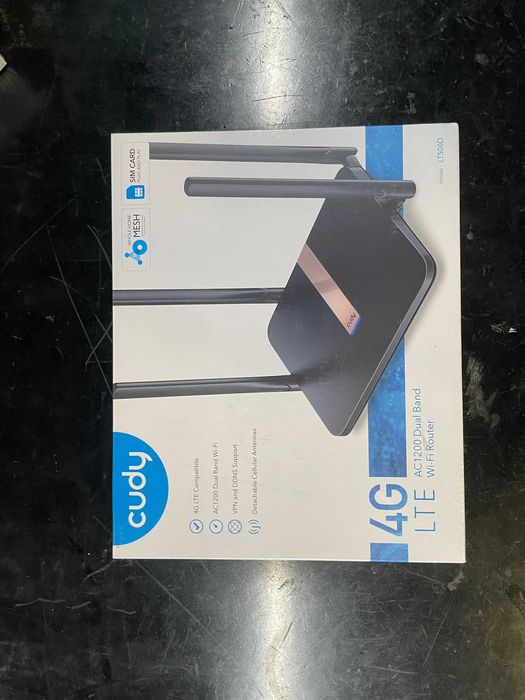 Cudy 4G LTE AC1200 Dual Band Router – Novo e Selado