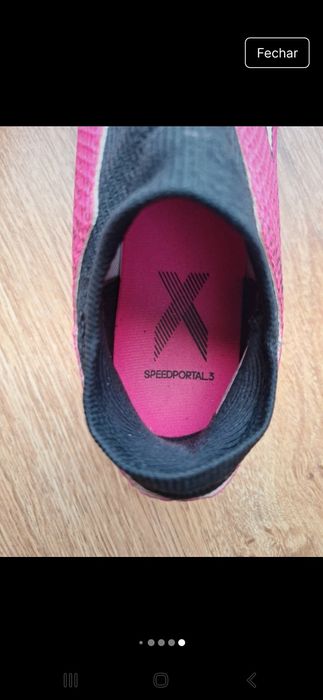 Chuteiras Adidas 34 Speedportal como novas