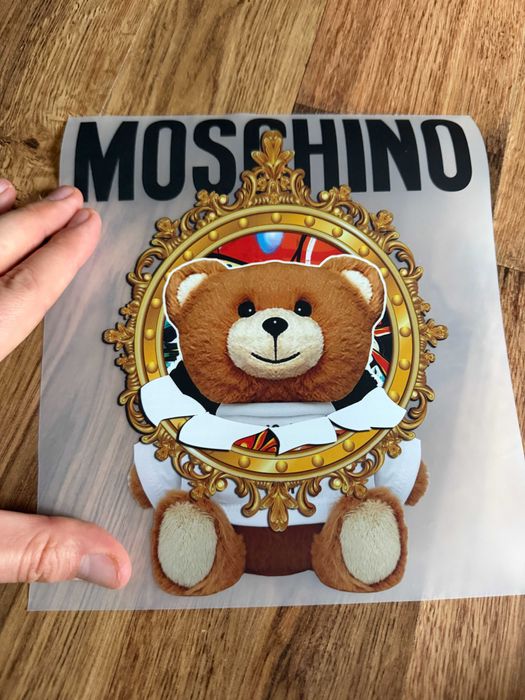 Zestaw naprasowanek Miś 2x duża naprasowanka