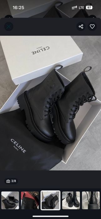 Ботинки Celine  Селин  полный комплект