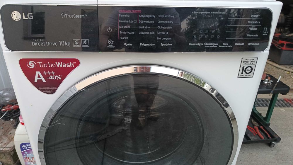 Pralka LG 10 kg 1400 obr. Sprawna GWARANCJA