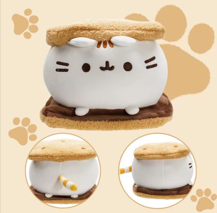 Kawaii Chocolate Cookie Fat Cat Pluszaki

Miękka wypchana poduszka w k