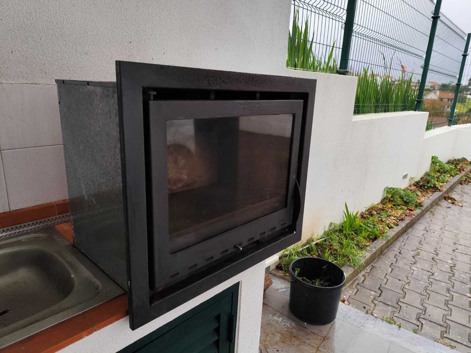 Recuperador de calor a lenha (não ventilado)