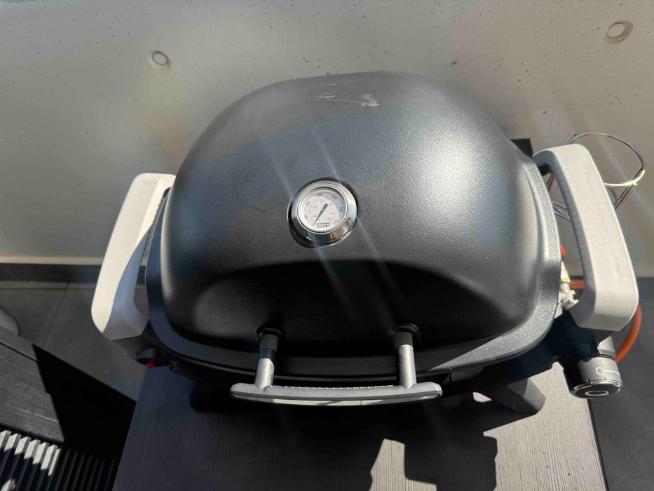 Weber Q 1100N a Gás + Kit Botija + Capa + Acessórios | Como Novo