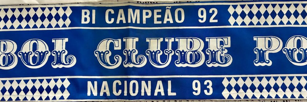 Lote de 3 antigos cachecóis do FC do Porto