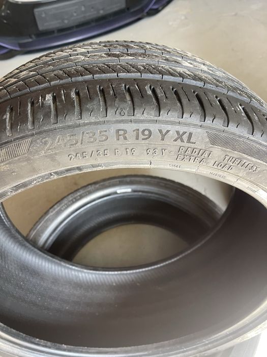 Pneus duas medida 19” Goodyear