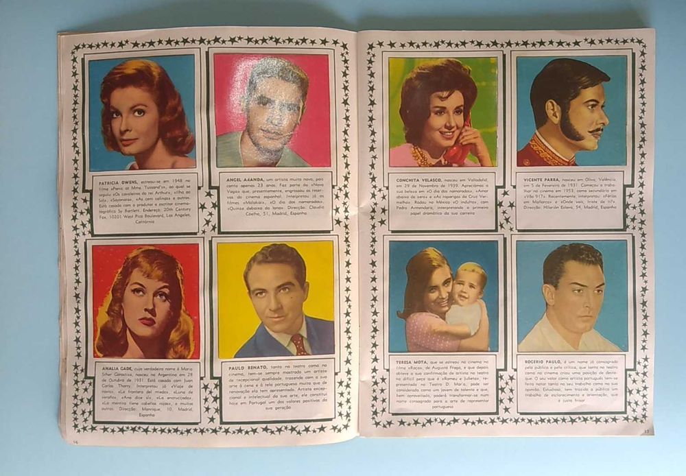 Caderneta completa "Cine Foto" (1962)