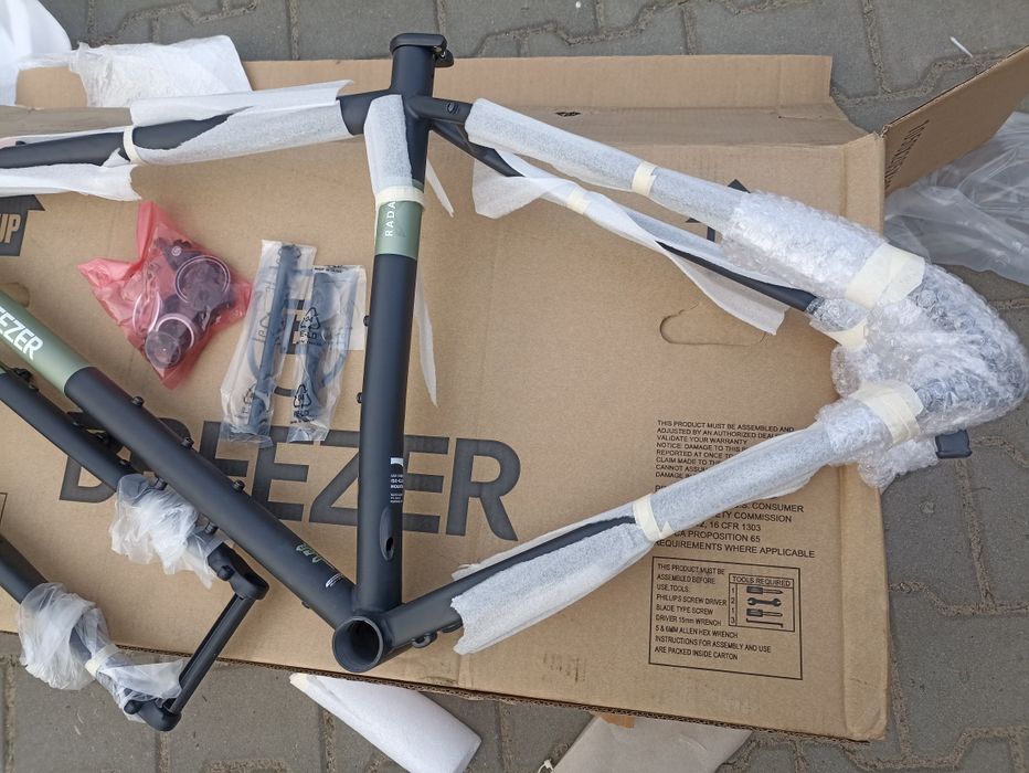 Nowa rama Cr-mo  Marin Breezer radar x Frameset + widelec + stPromocja