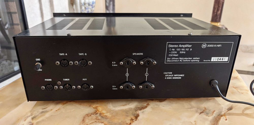 Studio 2000 A HiFi / DENON SA-3900 — редкий винтажный усилитель, 2×40 Вт