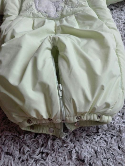 Kombinezon 68 cm śpiworek 2w1 ESTO Transformer zimowy