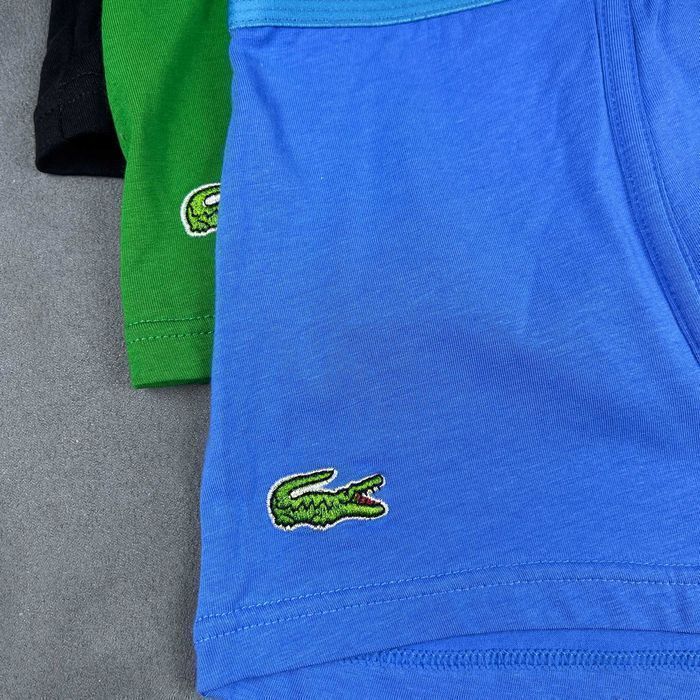 Чоловічі труси Lacoste преміальної якості. Мужские боксеры Лакост
