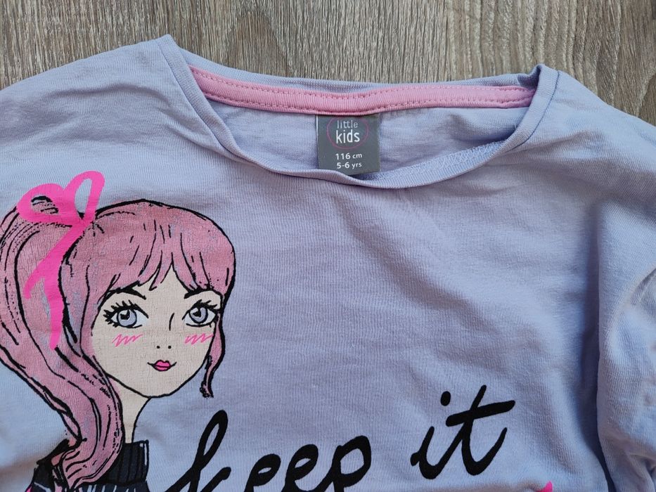 Bluzka na długi rękaw Little Kids dziewczynka 116