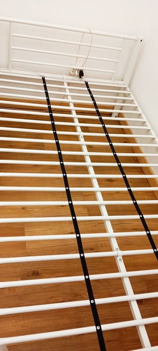 Beliche ferro branco 90x190