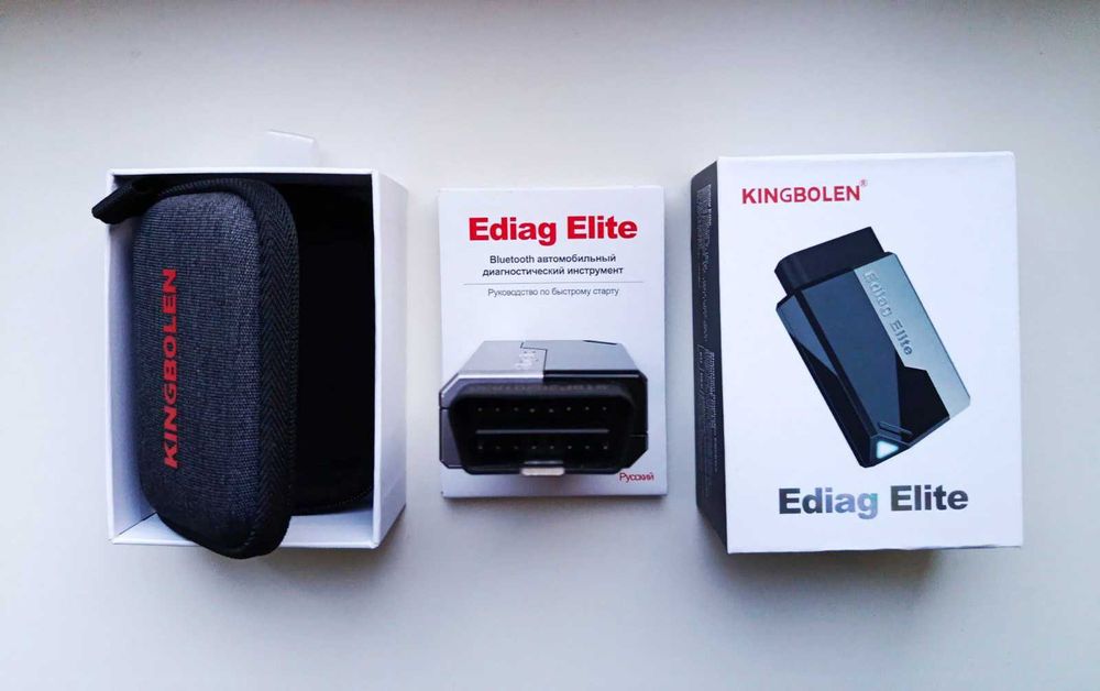 KINGBOLEN Ediag Elite с бесплатным обновлением - шина CAN-FD
