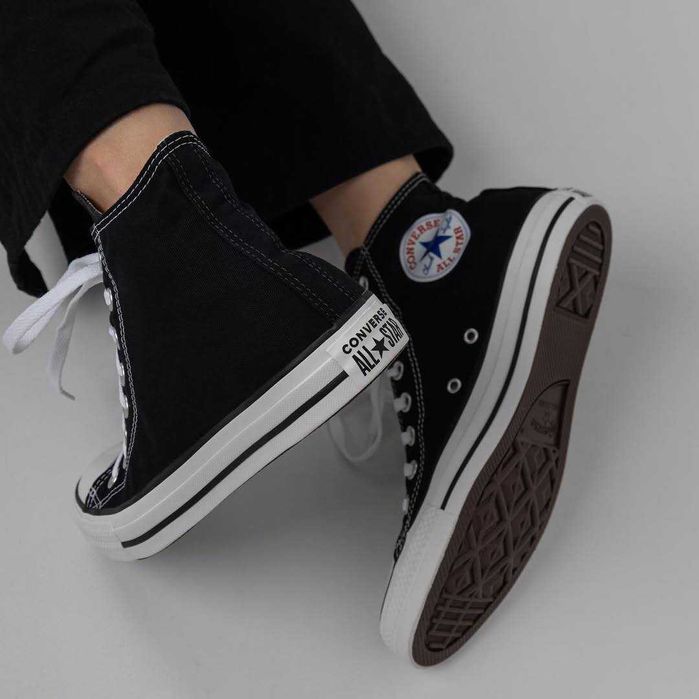 Конверси високі класичні Converse All Star chuk Tailor чорні