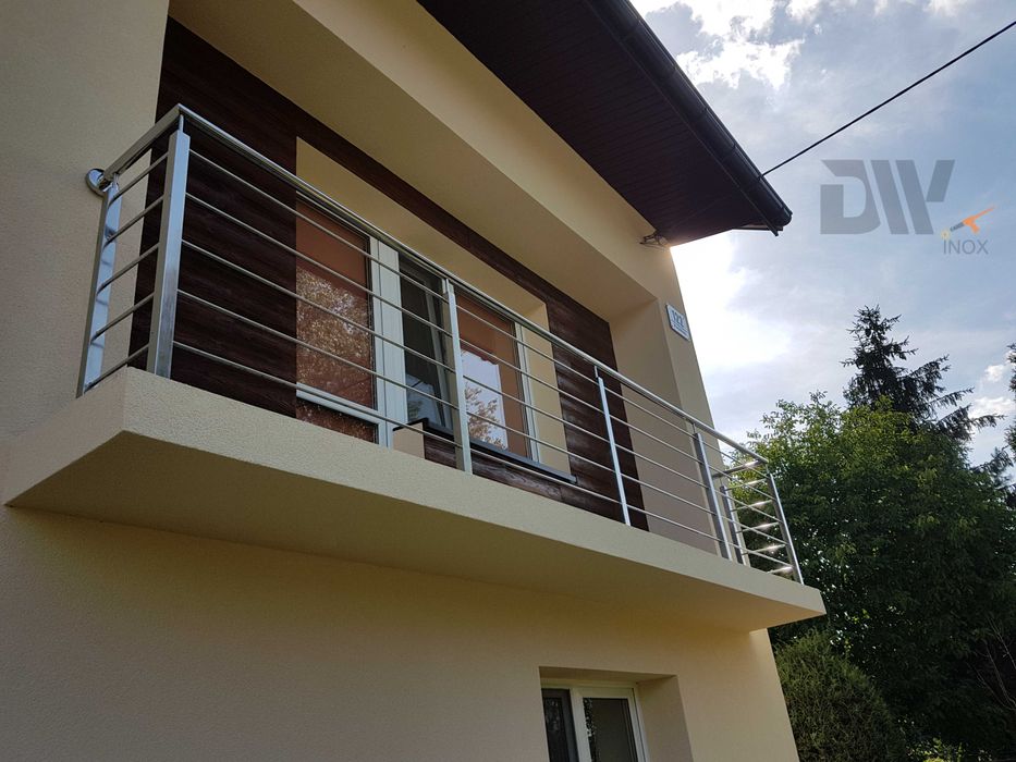 DW INOX – Solidne i Nowoczesne Balustrady ze Stali Nierdzewnej!