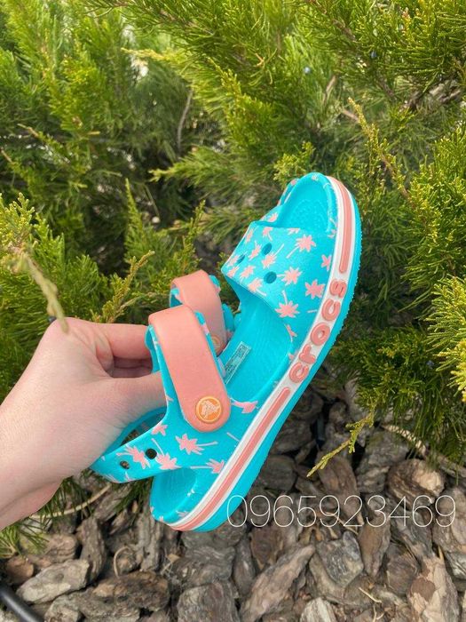 Дитячі крокс ОРИГІНАЛ  Crocs Bayaband Sandal 25-34 кольори в наявності