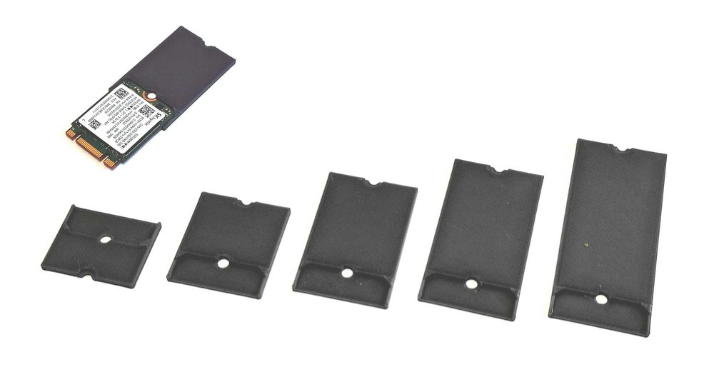 Удлинитель, стойка и крепежный винт для установки SSD M.2 NGFF и mSATA