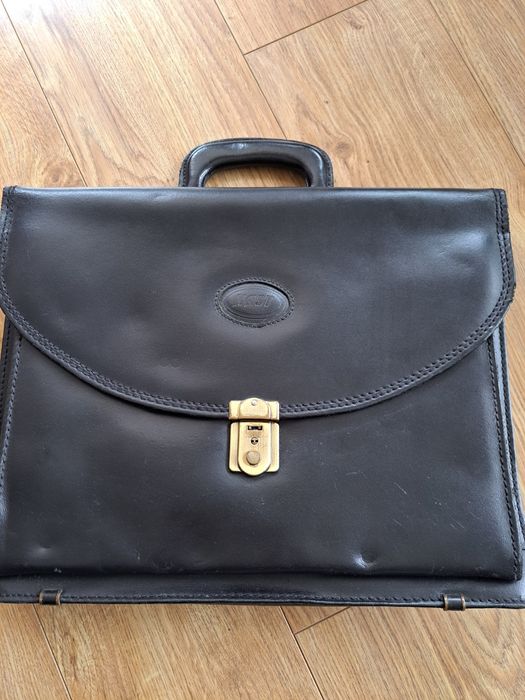 Aktówka , teczka skórzana