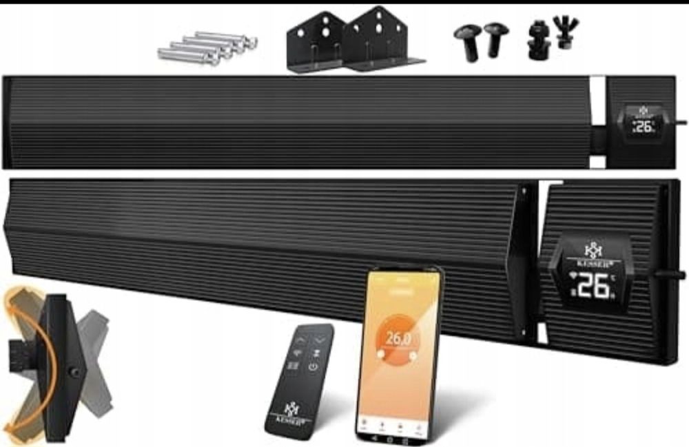 Promiennik na taras na podczerwień ogrzewanie do ogrodu na balkon, do