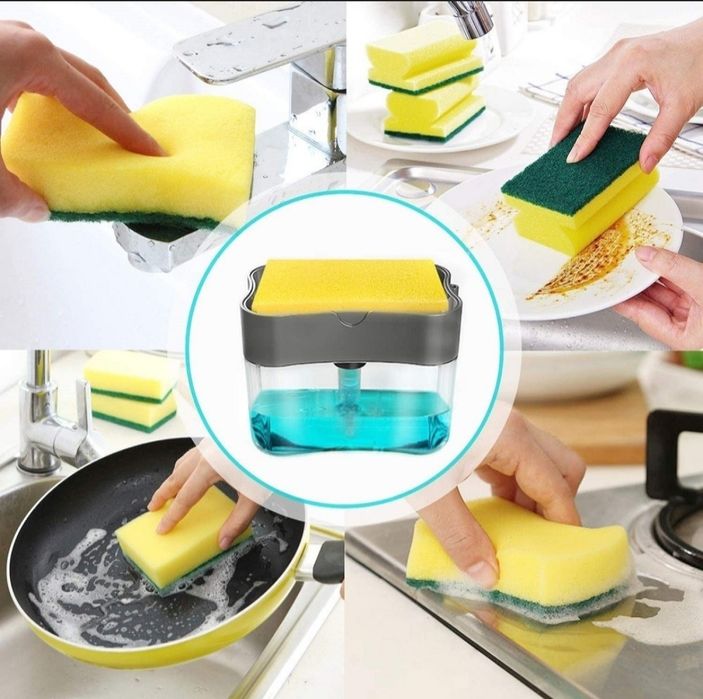 Диспенсер - органайзер для миючого засобу з дозатором. Новий.