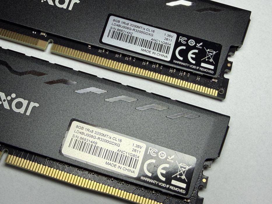 Pamięć RAM Lexar Thor DDR4 16GB (2 x 8GB) 3200 CL16 Szary