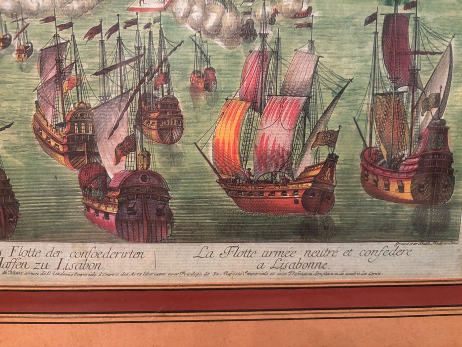 2 quadros decorativos dos anos 1980's, com estampas interessantes.